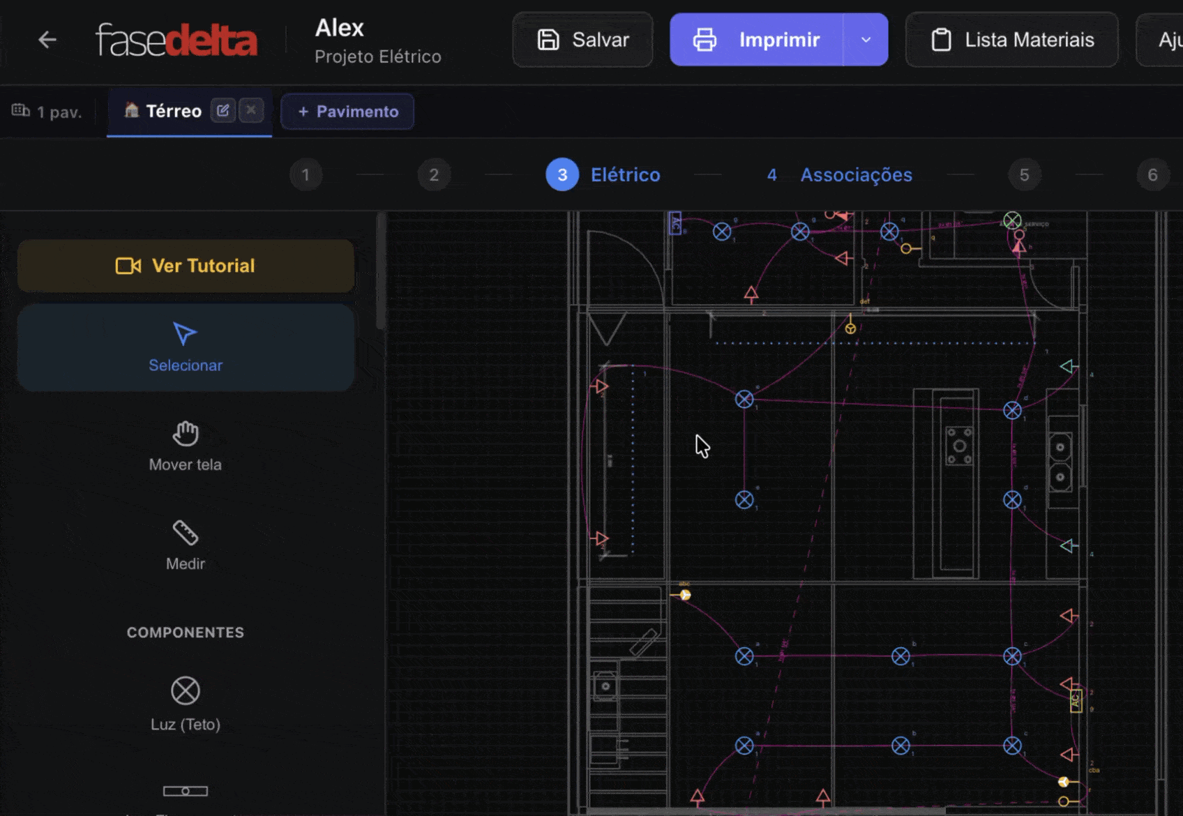 Fase Delta interface preview